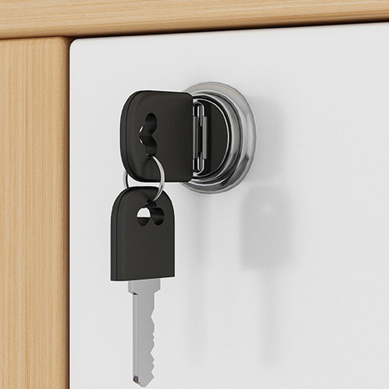 Nordic Style File Cabinet Drawers Color Block Vertical Wood File Cabinet Clearhalo 'Filing Cabinets' 'filling_cabinets' 'furn' 'furn_filling_cabinets' 'Furniture' 'Office Furniture' 1200x1200_f263f46b-8973-491a-b6f5-4a24a9eb07d7