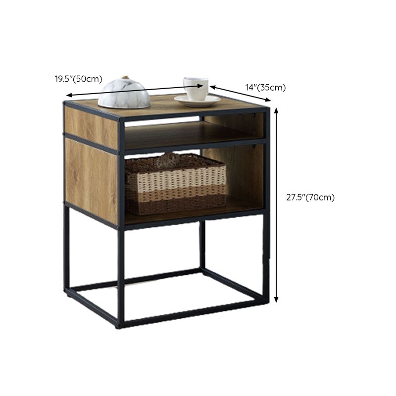 Mid-Century Modern Console Accent Table Antique Finish Sofa Console Table in Wood Clearhalo 'Console Tables' 'console_tables' 'Entry & Mudroom Furniture' 'furn' 'furn_console_tables' 'Furniture' 1200x1200_f264bafb-4394-4f56-a127-19bebd484e39