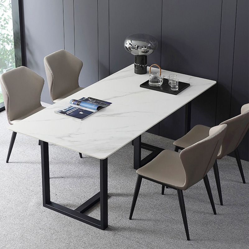 Industrial Style Wingback Dining Chairs Leather Dining Side Chairs for Kitchen (Set of 2) Clearhalo ' kitchen&dining_furn' 'Dining Chairs' 'Dining Tables & Seating' 'dining_chair' 'furn' 'furn_dining_chair' 'Furniture' 'furniture_dining_chair' 'Kitchen & Dining Furniture' 'kitchen' 1200x1200_f265904b-d85c-4fde-b11c-35ac864155ed