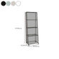 Urban Closed Back Bookshelf Metal Vertical Bookcase for Living Room