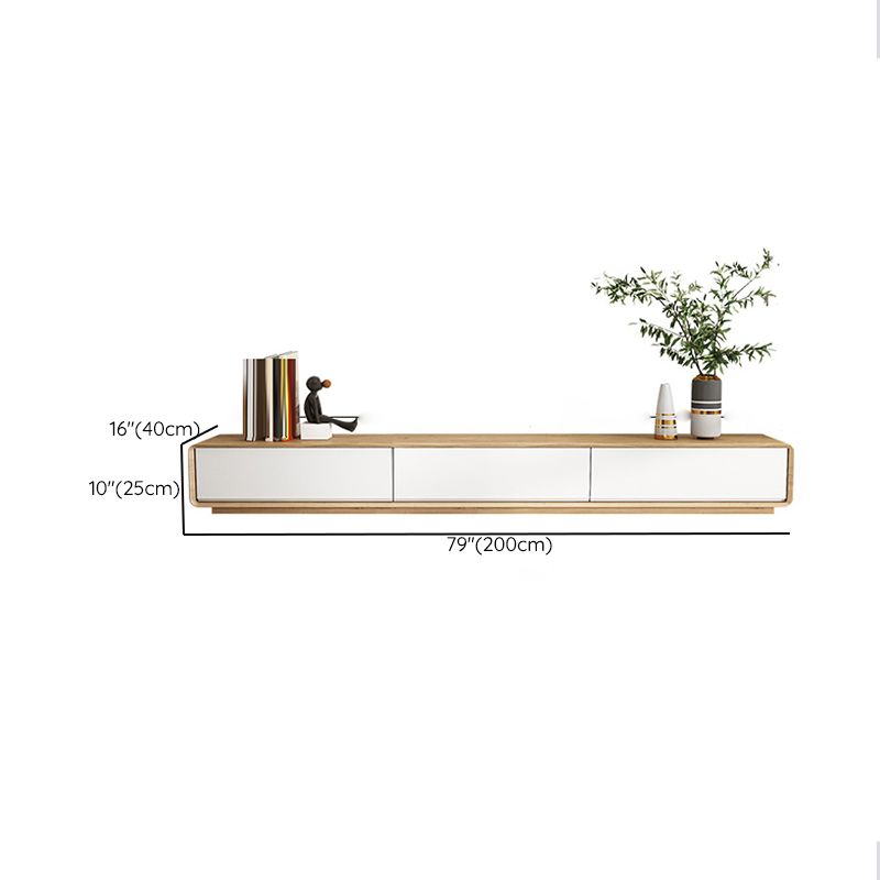 Contemporary TV Media Console Wooden TV Console with Drawers Clearhalo 'furn' 'furn_tv_stands_entertainment_centers' 'Furniture' 'Living Room Furniture' 'TV Stands & Entertainment Centers' 'TV Stands & Media Storage Furniture' 'tv_stands_entertainment_centers' 1200x1200_f26a3bdf-7fcb-45fb-a24b-1727a3a52a0c