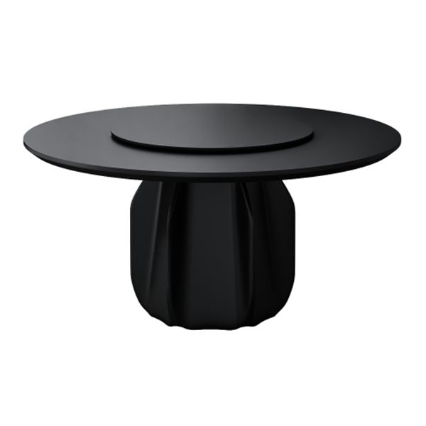 Contemporary Solid Wood Round Shape Dining Table Standard Kitchen Dining Table with Pedestal Base Clearhalo ' dining_table' 'Dining Tables & Seating' 'Dining Tables' 'furn' 'furn_dining_table' 'Furniture' 'furniture_dining_table' 'Kitchen & Dining Furniture' 'kitchen&dining_furn' 'kitchen' 'kitchen_dining_table' 1200x1200_f26b1805-7cfd-4bcc-9664-f5b4ebf2693c