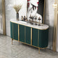 Glam Style Door Sideboard Stone Top Sideboard for Living Room Clearhalo 'buffet_sideboard' 'Buffets & Sideboards' 'furn' 'furn_buffet_sideboard' 'Furniture' 'Kitchen & Dining Furniture' 1200x1200_f26db1ca-90c8-4849-b5fd-0b0983a05bb8