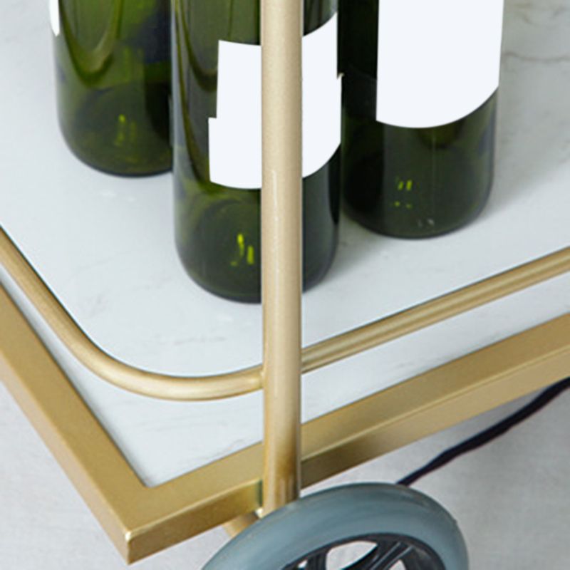 Tavolo da preparazione in stile moderno da 34,65 "tavolo da preparazione al rotolamento per cucina