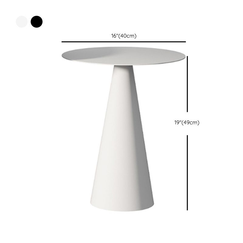 Pedestal Cocktail Table Set Mid-Century Metal Round Coffee Table Clearhalo 'Coffee & Accent Tables' 'Coffee Tables' 'coffee_tables' 'furn' 'furn_coffee_tables' 'Furniture' 'Living Room Furniture' 1200x1200_f272d024-6560-4fd1-9f66-07de190d2a49