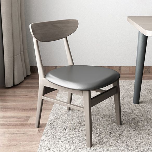 Traditional Style Solid Wood Dining Set with Fixed Table and 4 Legs Base Clearhalo 'Dining Room Sets' 'Dining Tables & Seating' 'dining_room_set' 'furn' 'furn_dining_room_set' 'Furniture' 'furniture_dining_room_set' 'Kitchen & Dining Furniture' 'kitchen&dining_furn' 'kitchen' 1200x1200_f273b34f-9070-48cd-91b7-77d6a1bbafaf