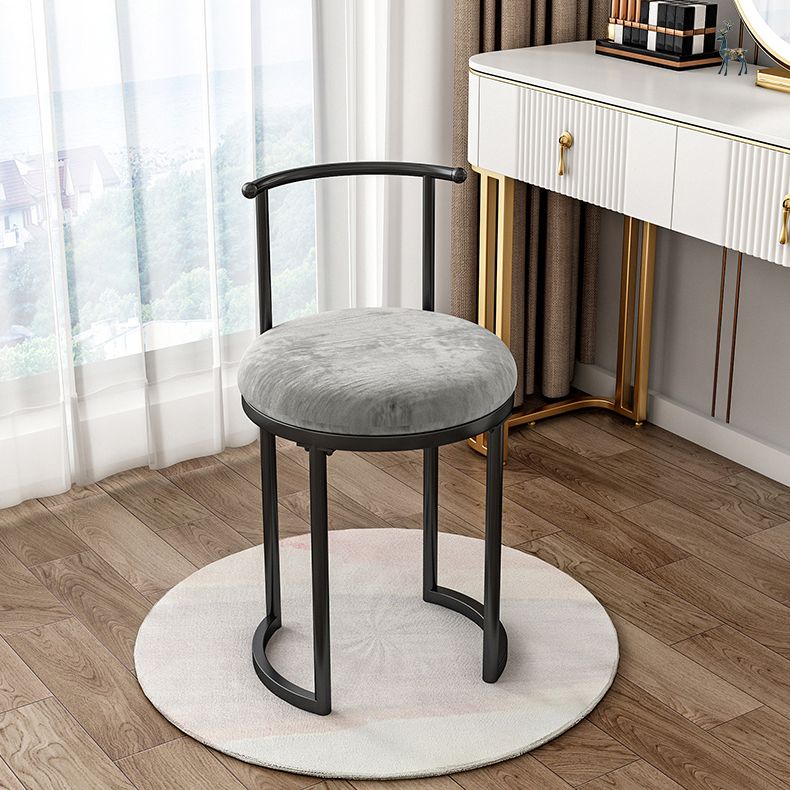 Scandinavian Style Upholstered Dining Chair Open Back Single Armless Dining Side Chair Clearhalo ' kitchen&dining_furn' 'Dining Chairs' 'Dining Tables & Seating' 'dining_chair' 'furn' 'furn_dining_chair' 'Furniture' 'furniture_dining_chair' 'Kitchen & Dining Furniture' 'kitchen' 1200x1200_f2754f16-6c05-49a4-890d-cbcd10fe2c6a