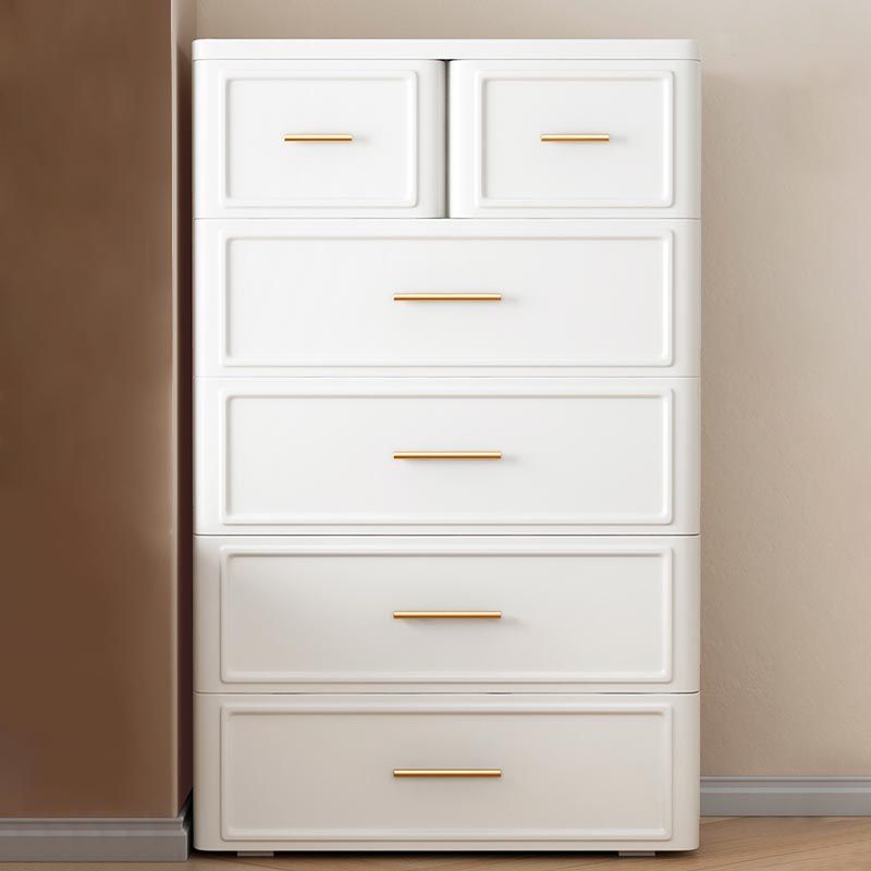 Weißer und grünes, nicht hängendes Rettungskabine für zeitgenössische Plastikschrank