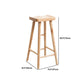 Set da tavolo moderno da pub rettangolare, tavolo da bancone in legno da 1/2/3 pezzi con sgabelli senza schienale
