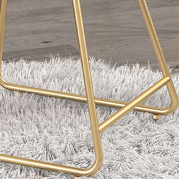 Armless Open Back Dining Chair Nordic Style Metal Dining Room Chair for Home Use Clearhalo 'Dining Chairs' 'Dining Tables & Seating' 'dining_chair' 'furn' 'furn_dining_chair' 'Furniture' 'Kitchen & Dining Furniture' 1200x1200_f27f7e21-c8e5-4eef-8036-6679069e9a8a