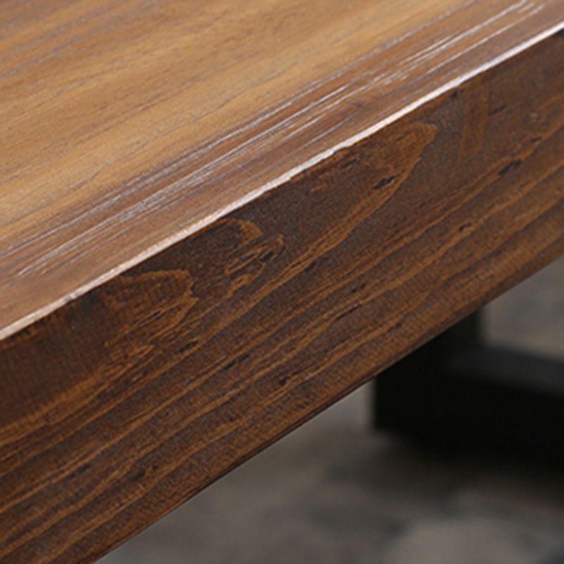 Zeitgenössisches Pub-Set aus massivem Holz, 1/6-teilig, rechteckiges Bar-Set mit Barhöhe