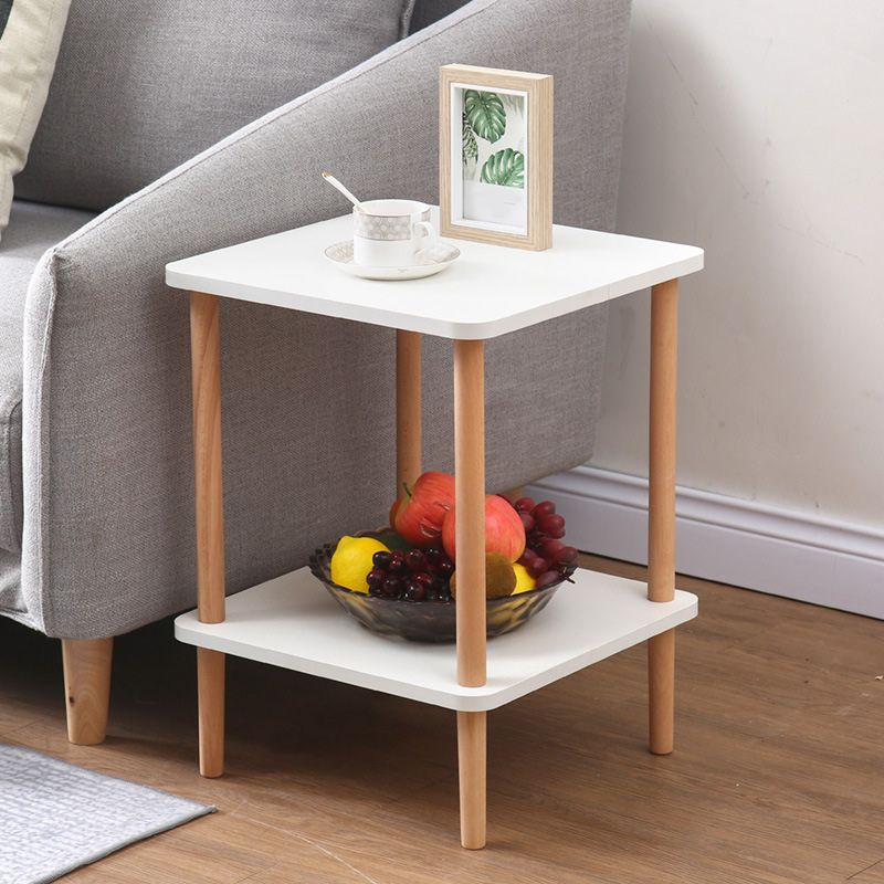 20.87 "Table lateral de estilo contemporáneo de estilo 4 patas Sofá Sofá Mesa de acento
