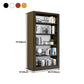 Open Bookshelf Modern Minimalist Iron Bookcase Home Floor Bookcase Steel Storage Rack