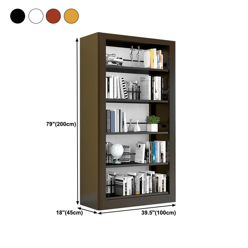 Open Bookshelf Modern Minimalist Iron Bookcase Home Floor Bookcase Steel Storage Rack