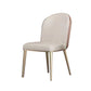 Upholstered Dining Chair Faux Leather Kitchen Dining Chair with Metal Legs