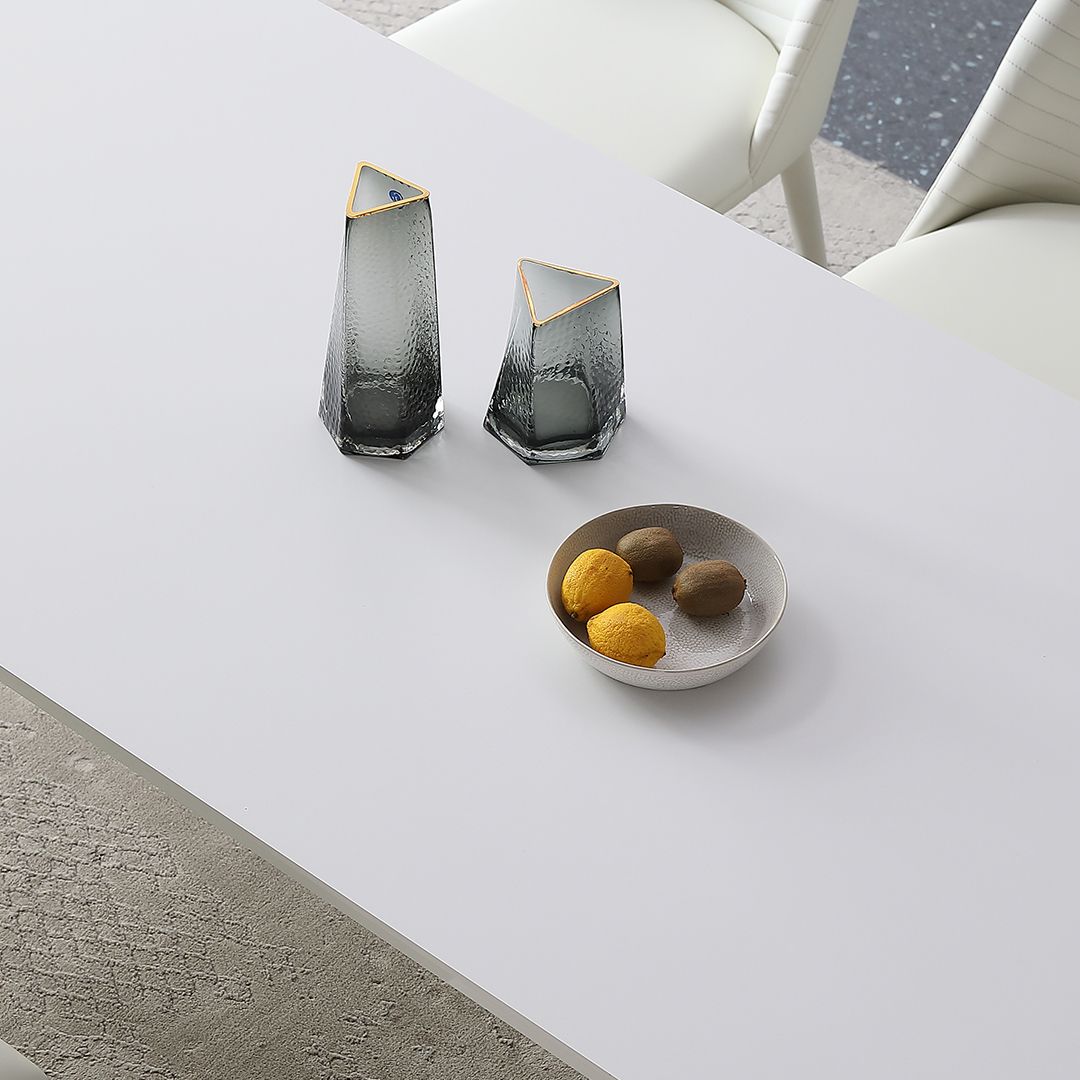 Contemporary 1/4/5/7 Pieces Dining Set Sintered Stone Dinette Furniture for Home Use Clearhalo 'Dining Room Sets' 'Dining Tables & Seating' 'dining_room_set' 'furn' 'furn_dining_room_set' 'Furniture' 'furniture_dining_room_set' 'Kitchen & Dining Furniture' 'kitchen&dining_furn' 'kitchen' 1200x1200_f288ef8d-b7ad-46ec-bf69-7b3102b87ae3