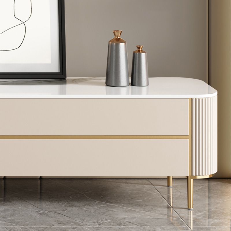 Enclosed Storage TV Stand Console Stone TV Media Console with 4 Drawers Clearhalo 'furn' 'furn_tv_stands_entertainment_centers' 'Furniture' 'Living Room Furniture' 'TV Stands & Entertainment Centers' 'TV Stands & Media Storage Furniture' 'tv_stands_entertainment_centers' 1200x1200_f289e5cb-62de-49a0-ad2e-31996ef4f245