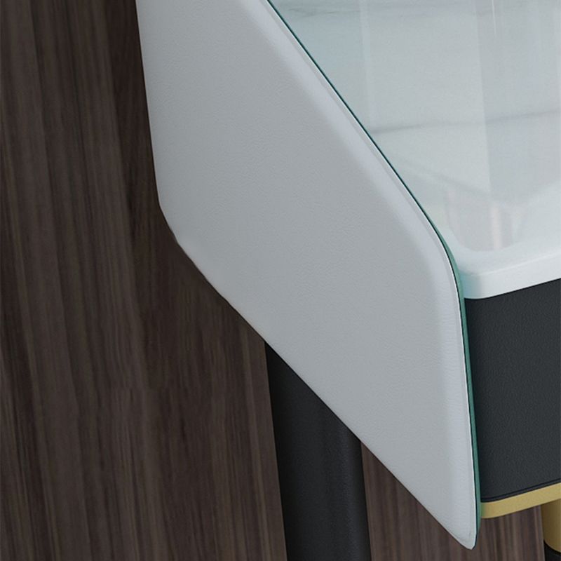 Solid Wood Vanity Luxurious Stone Top Dressing Table in Purple Clearhalo 'Bedroom Furniture' 'furn' 'furn_makeup_vanities' 'Furniture' 'Makeup Vanities' 'makeup_vanities' 1200x1200_f28a43d0-e44d-4a87-a96d-24a7643579b7