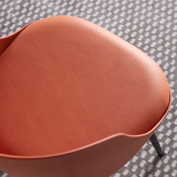 Industrial Metal Dining Room Chairs Upholstered Armless Dining Chairs for Home Use Clearhalo ' kitchen&dining_furn' 'Dining Chairs' 'Dining Tables & Seating' 'dining_chair' 'furn' 'furn_dining_chair' 'Furniture' 'furniture_dining_chair' 'Kitchen & Dining Furniture' 'kitchen' 1200x1200_f28b33ef-e796-42ec-ba7a-79f0316c26a3