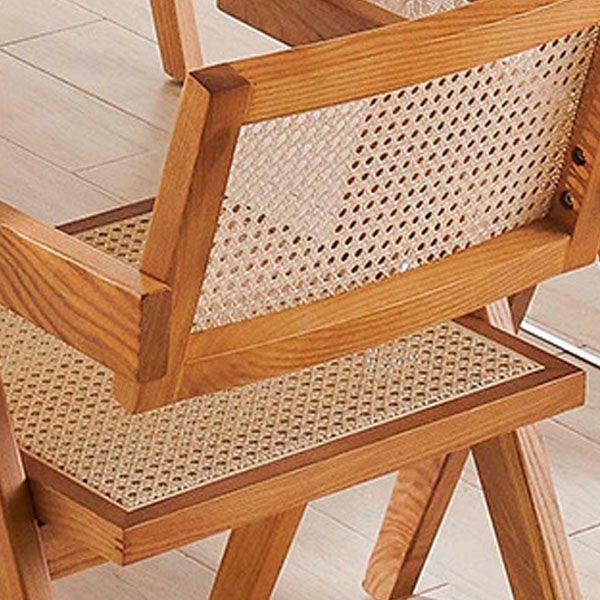 Traditional Style Dining Chair Arm Chair with Wooden Legs for Kitchen Clearhalo 'Dining Chairs' 'Dining Tables & Seating' 'dining_chair' 'furn' 'furn_dining_chair' 'Furniture' 'Kitchen & Dining Furniture' 1200x1200_f28b4f77-947f-4904-92e2-9379ac16f849