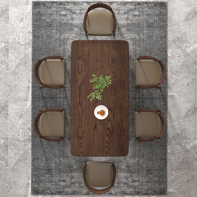 Table à manger en bois massif simplicité pour la maison et la cuisine