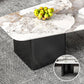 2 - Drawer Irregular Slate Coffee Table 15.7" H 1 Single Coffee Cocktail Table Clearhalo 'Coffee & Accent Tables' 'Coffee Tables' 'coffee_tables' 'furn' 'furn_coffee_tables' 'Furniture' 'Living Room Furniture' 1200x1200_f28e2d91-d10b-428e-9670-ef493673c0a9