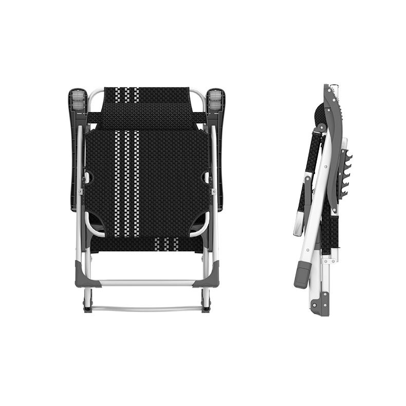 Modern Style Metal Frame Standard Recliner Foldable Recliner Chair Clearhalo 'Chairs & Seating' 'furn' 'furn_recliners' 'Furniture' 'Living Room Furniture' 'Recliners' 1200x1200_f29155e8-a29d-4a69-ac3e-312dfef171e2