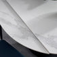 Eettafel van gesinterd steen, ronde eettafel voor eetkamer