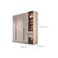 Hinged Storage Cabinet Modern Wardrobe Armoire with Garment Rod Clearhalo 'Armoires & Wardrobes' 'armoires_wardrobes' 'Bedroom Furniture' 'furn' 'furn_armoires_wardrobes' 'Furniture' 1200x1200_f29e4d3a-efc7-4109-9287-4ac4f704ecc3