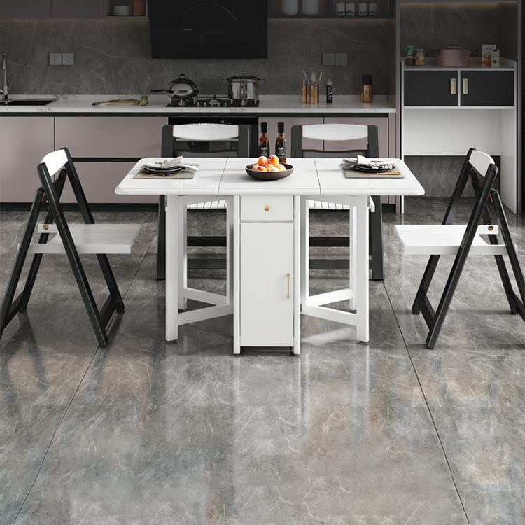 Mid-Century Modern Dining Table Rubberwood Solid Wood Table (only table) Clearhalo ' dining_table' 'Dining Tables & Seating' 'Dining Tables' 'furn' 'furn_dining_table' 'Furniture' 'furniture_dining_table' 'Kitchen & Dining Furniture' 'kitchen&dining_furn' 'kitchen' 'kitchen_dining_table' 1200x1200_f29f7467-1c71-4435-84ac-e86746635cae