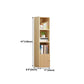 Scandinavian Pine Standard Bookshelf Vertical Closed Back Bookshelf for Living Room Clearhalo 'Bookcases' 'furn' 'furn_bookcases' 'Furniture' 'furniture_bookcases' 'kitchen' 'kitchen_bookcases' 'Living Room Furniture' 'Office Furniture' 1200x1200_f2a0447f-afa3-4cbe-9249-ed70d195480e