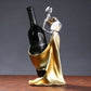Bouteille à résine de luxe Porte-bouteille de vins à vins pour parlace pour salon