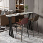 Industrial Style Bar Table Artificial Stone Top 42-inch Height Pub Table for Dining Room Clearhalo 'Bar Furniture' 'Bar Tables' 'bar_tables' 'furn' 'furn_bar_tables' 'Furniture' 'furniture_bar_tables' 'Kitchen & Dining Furniture' 'kitchen&dining_furn' 'kitchen' 1200x1200_f2a3380c-df9d-44fc-be0f-242858f28be0