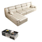 Contemporary Left Hand Facing Sectional 4-Seater Sofa with Pillow Back Cushions Clearhalo 'furn' 'furn_sectionals' 'Furniture' 'furniture_sectionals' 'Living Room Furniture' 'Sectionals' 1200x1200_f2a68357-c8ce-4fb0-8769-618287b18a32