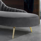 Glam Upholstered Velvet Chaise Lounge Couch Metal Chaise Lounge Chair Clearhalo 'Chairs & Seating' 'Chaise Lounge' 'chaise_lounge' 'furn' 'furn_chaise_lounge' 'Furniture' 'Living Room Furniture' 1200x1200_f2a6fe84-ff8b-4e7d-93fa-e5ba1ae84a50