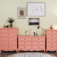 Coastal Dresser Manufactured Wood Storage Chest Dresser for Bedroom