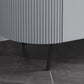 Console TV contemporanea, supporto TV in finto legno con 2 cassetti