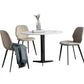 White Stone Dining Set for Home 1/4/5 Pieces Modern Round Table Set Clearhalo 'Dining Room Sets' 'Dining Tables & Seating' 'dining_room_set' 'furn' 'furn_dining_room_set' 'Furniture' 'Kitchen & Dining Furniture' 1200x1200_f2b174d0-180d-4f67-9ea5-45953f9ace53