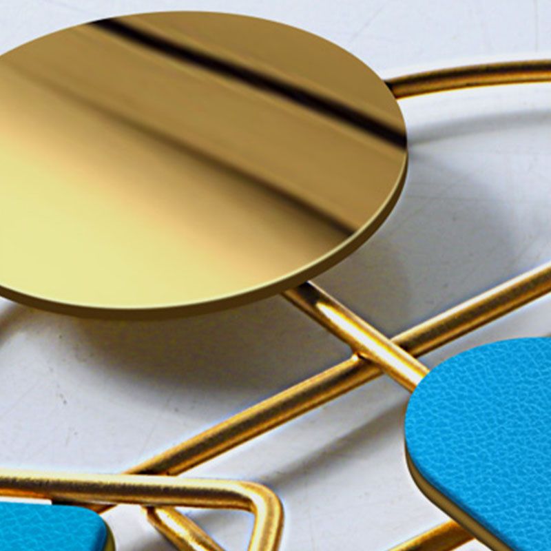 壁に取り付けられたコートハンガーモダンメタル7フックコートラック、10.63 "