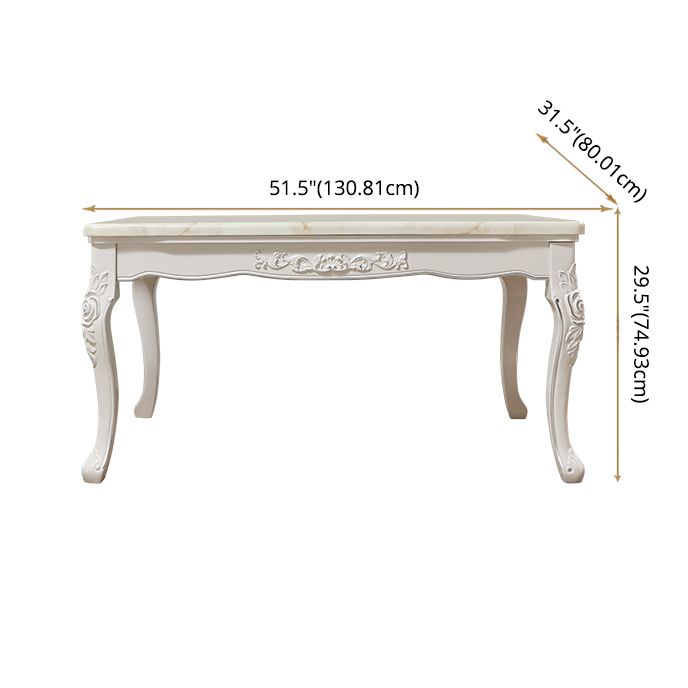 Victorian Marble Table Set of 5/7 with Rectangle Table Caved Dining Set with Textile Chairs Clearhalo 'Dining Room Sets' 'Dining Tables & Seating' 'dining_room_set' 'furn' 'furn_dining_room_set' 'Furniture' 'furniture_dining_room_set' 'Kitchen & Dining Furniture' 'kitchen&dining_furn' 'kitchen' 1200x1200_f2b1f5e5-ddc9-4043-a3e5-2de349b01941