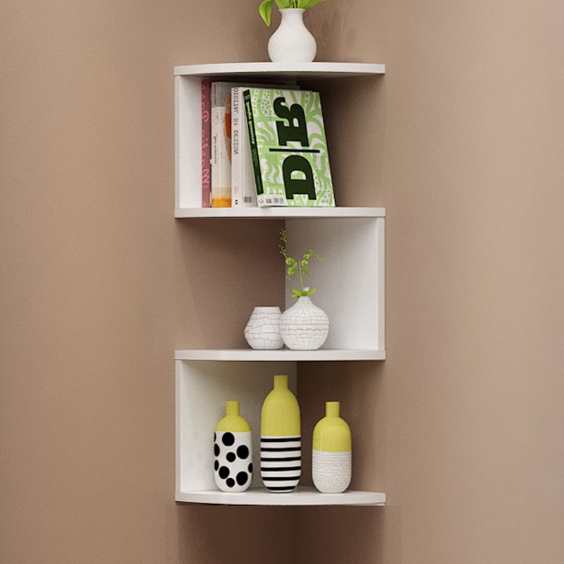 Contemporary Style Wall Mounted Bookcase Engineered Wood Bookshelf Clearhalo 'Bookcases' 'furn' 'furn_bookcases' 'Furniture' 'furniture_bookcases' 'Office Furniture' 1200x1200_f2b415cf-80b4-47b5-a745-aaffe0122746