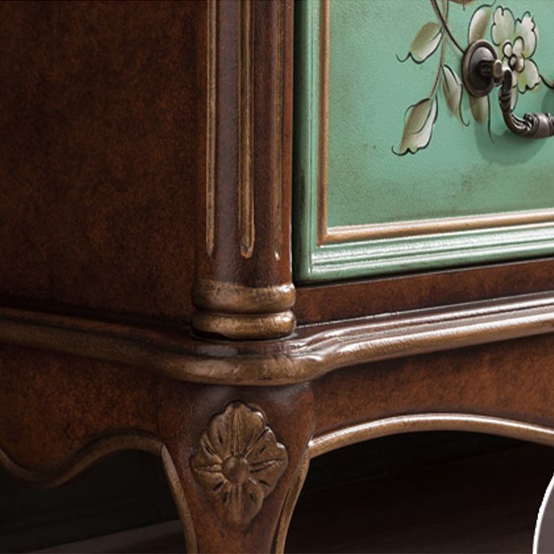 Stile tradizionale Verticale Verticale Cassa di lingerie in legno per camera da letto