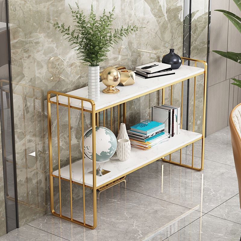 Massiccola della sala da pranzo in metallo Gabinetto del server buffet glam con archiviazione aperta