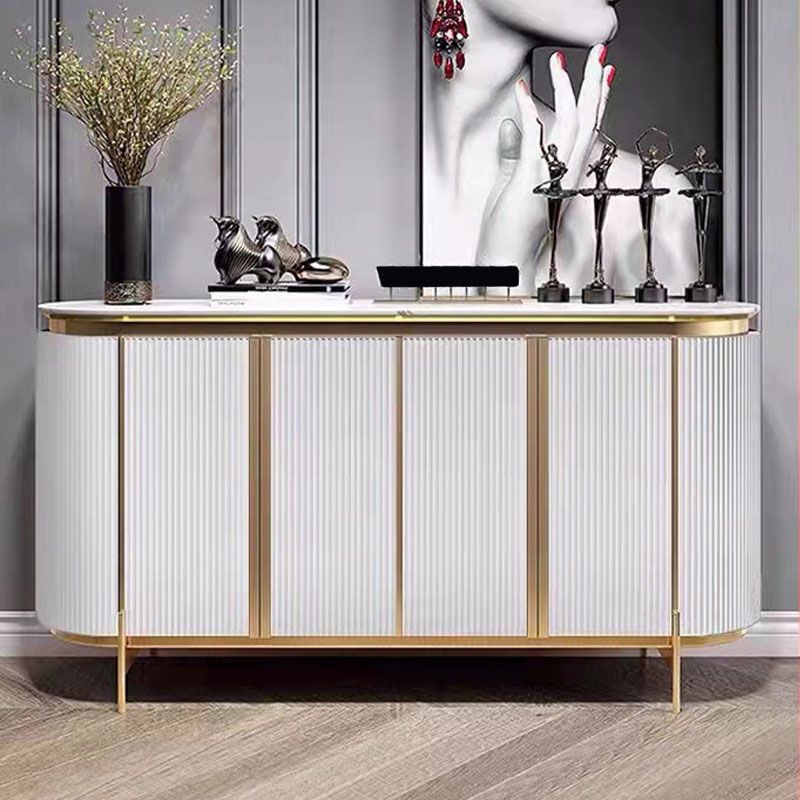 Stone in stile glam 35,4 "H Server buffet per sala da pranzo a buffet.