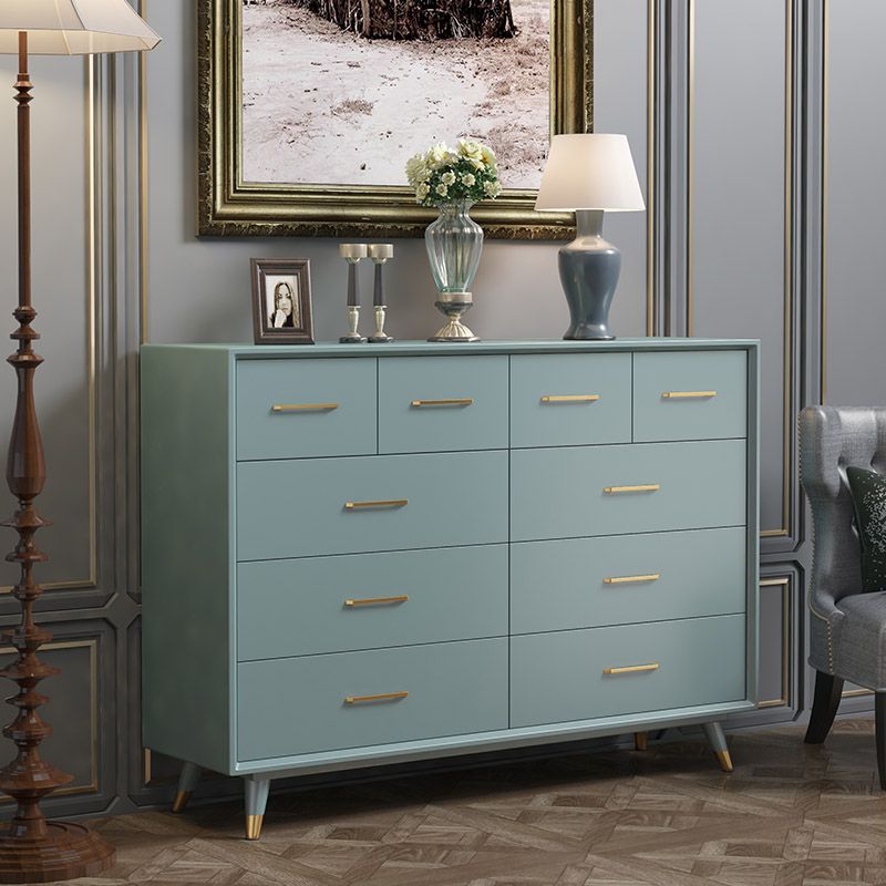 Sala da pranzo a buffet in legno in stile glam 35.4 "H 10-Drawer Buffet Server