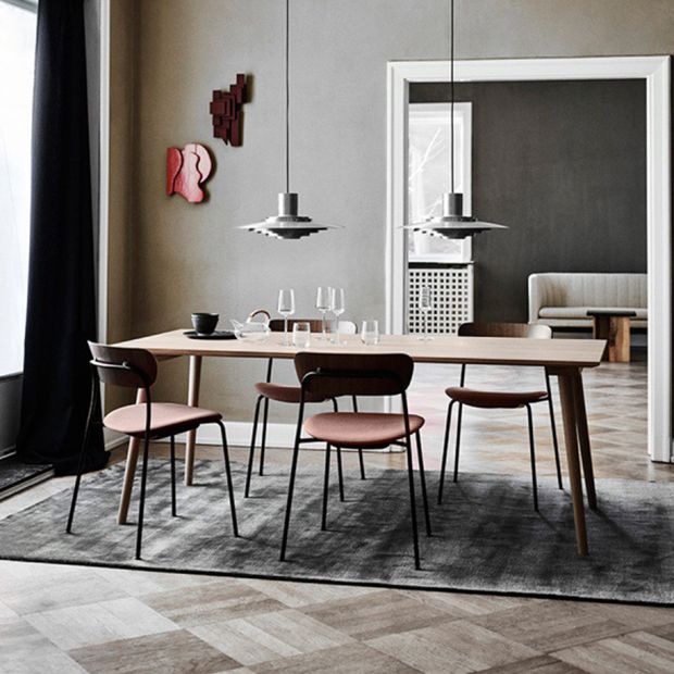 Modern Milk Tea Shop Open Back Side Chair Wood Dining Chair with Black Legs Clearhalo ' kitchen&dining_furn' 'Dining Chairs' 'Dining Tables & Seating' 'dining_chair' 'furn' 'furn_dining_chair' 'Furniture' 'furniture_dining_chair' 'Kitchen & Dining Furniture' 'kitchen' 1200x1200_f2bcd014-11d5-44c3-a7da-31575a550d14