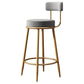 Nordic Velvet Cushion Barstool Gold 4 Legs Bar Stool for Indoor Clearhalo 'Bar Furniture' 'Bar Stools' 'bar_stools' 'furn' 'furn_bar_stools' 'furniture_bar_stools' 'Kitchen & Dining Furniture' 'kitchen&dining_furn' 'kitchen' 'kitchen_furn' Furniture' 1200x1200_f2bdcbc4-d8fe-42e1-831f-73e2615e5262