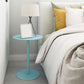 Round Metallic Side Table Contemporary Pedestal Side End Table Clearhalo 'Coffee & Accent Tables' 'End & Side Tables' 'end_side_table' 'Furniture' 'furniture_end_side_table' 'Living Room Furniture' 1200x1200_f2bf10e7-80c8-4ad7-aed0-f548256d36a8