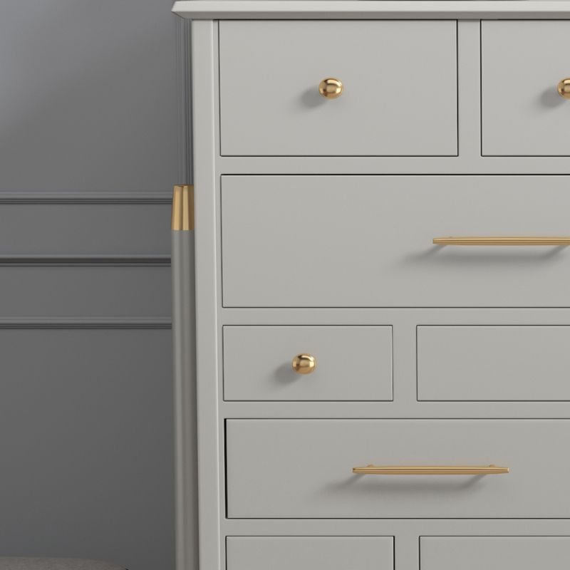 Wooden Storage Chest Dresser Contemporary Glam Dresser with Drawers Clearhalo 'Bedroom Furniture' 'Dressers & Chests' 'dressers_chests' 'furn' 'furn_dressers_chests' 'Furniture' 1200x1200_f2c1a623-fcfe-46b1-8670-fa37510748d2