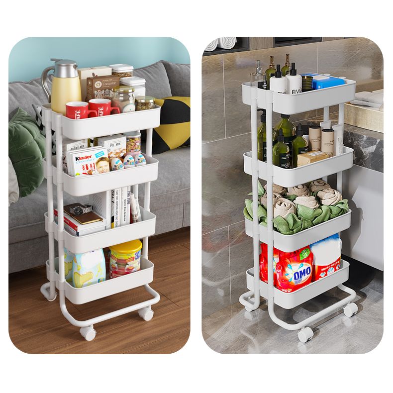 Modernes plastisches Bücherregal White Etagere vertikal offenes Regal Bücherregal